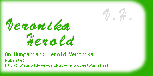 veronika herold business card